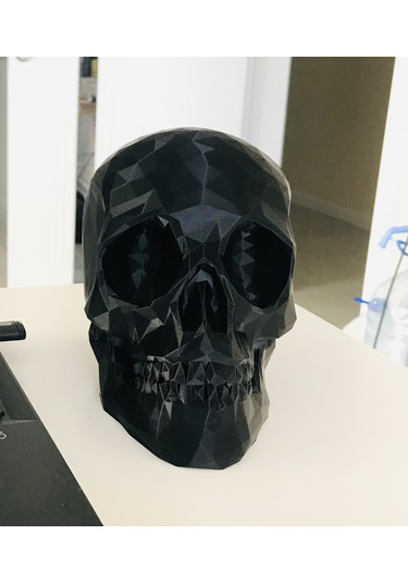 İskelet Kafa Tası - Kulaklık Standı Ve Dekorasyon