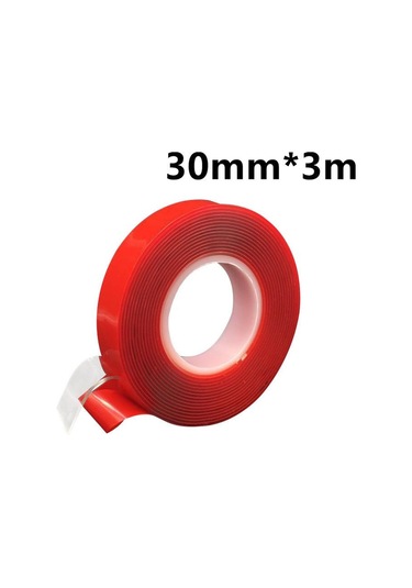 Mutfak, Banyo, Mutfak İçin Süperseptik Şeffaf Bant, Su Geçirmez Şeffaf Yapışkan Bant, Evrensel Ev İkili Bant, Yeniden Kullanılabilir 30mm 3m