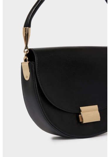 Defacto Kadın Suni Deri El Çantası D4079axnsbk21 Siyah