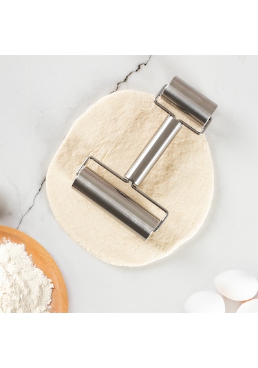 Porsima 226 Çelik Pratik Rulo Pürüzsüz Çift Yönlü Merdane Oklava