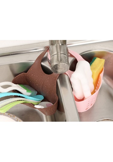 Wezone Pvc Materyal Lavabo Asma Organizer, Poroz Tasarım Suyu Süzme, Sprey, Mop, Sabun Depolama, Mutfak Gereçleri, Ev Organizasyon Aleti Diğer