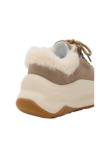 L003 Sand Sneaker Günlük Kadın Diğer 80d2490040 Moon Boot Moon247 City Shearling Kum