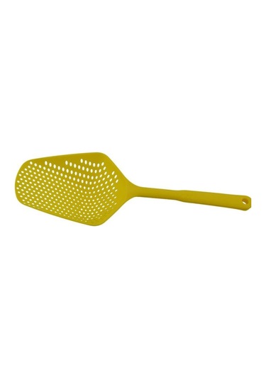 Yiyecek Eleği Büyük Kevgir Çorba Filtresi Mutfak Aksesuarları Sarı