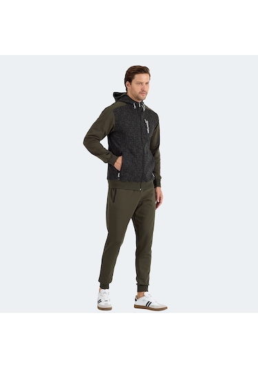 Slazenger FALOR Erkek Eşofman Takımı Haki