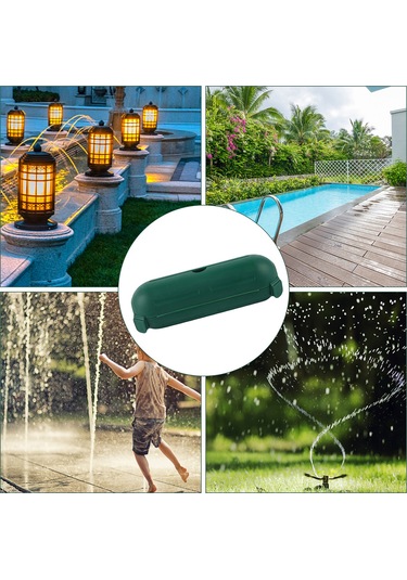 Kosona Su Geçirmez Elektrik Kablosu Koruma Kutusu - 2 Adet Yeşil, Ip44 Dayanıklı Pp Malzeme