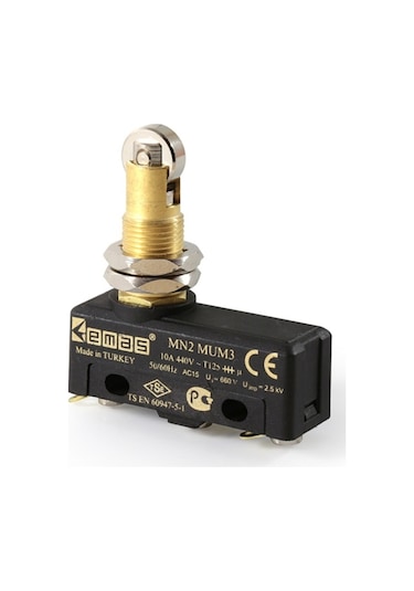 Emas Mn2mum3 Mini Switch Tip2 Pimli Eks. Paralel Metal Makaralı 1