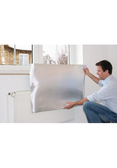 6 Adet Kalorifer Peteği Petek Arkası Alüminyum Folyo Isı Yalıtım