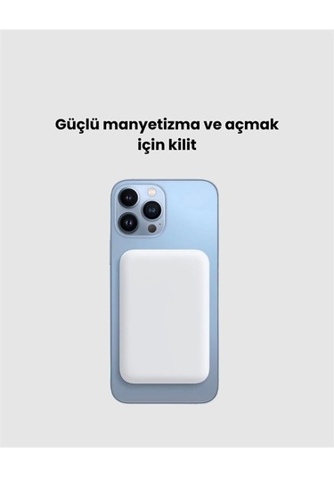 Magsafe Uyumlu 10000 Mah Powerbank Çok Renkli