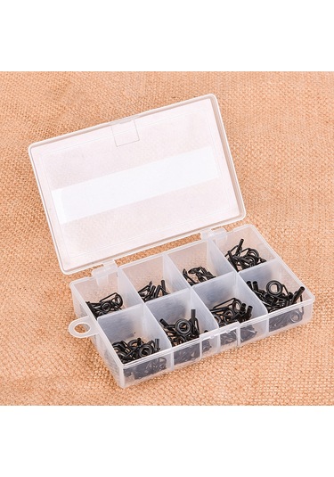 Kosona 80 Adet Çelik Ve Seramik Deniz Kamışı Rehber Seti - Kırık Veya Eski Kamışlar İçin Değiştirme Parçaları