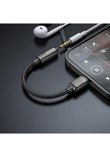 Mcdodo Ca-5010 Lightning To Dc 3.5mm Dönüştürücü Ses Kablosu