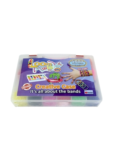 Başel Toys Hgl Loom Twister 5000'Li Mega Boy Bileklik Tasarım Seti
