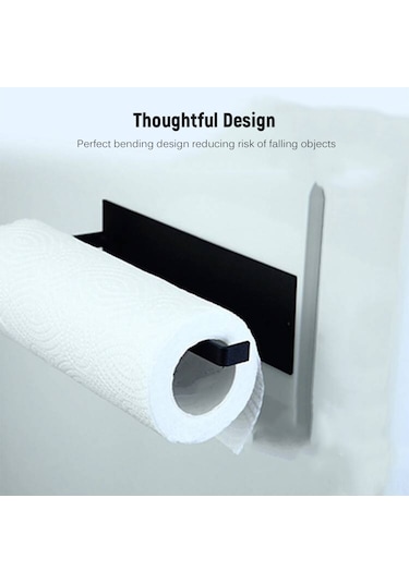 Duvara Montelenmiş Demir Kağıt Havlu Tutucu Yapışkan Rulo Organizatörü Duvar Metal Tuvalet Kağıdı Havlu Askısı Ev Banyo Mutfak İçin Siyah Duvara Montelenmiş Demir Kağıt Havlu Tutucu Yapışkan Rulo Organizatörü Duvar Metal Tuvalet Kağıdı Havlu Askısı Ev Banyo Mutfak İçin Siyah