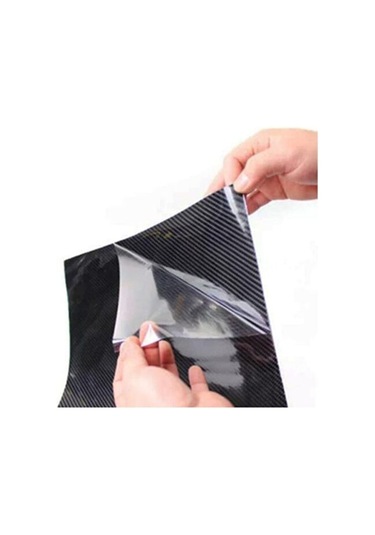 152cmx20cm 5d Siyah Ultra Parlak Hava Kanallı Karbon Folyo