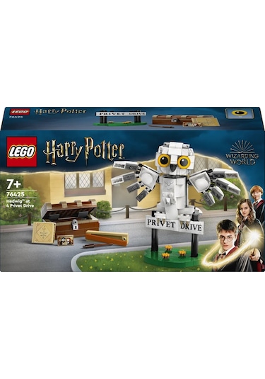 LEGO® Harry Potter™ Hedwig™, Privet Drive 4 Numara’da 76425 7+ Yaratıcı Oyuncak Yapım Seti - 337 Parça