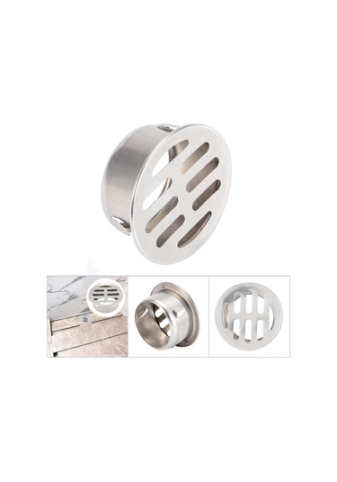 Kosona Dış Mekan Balkon/çatı 160 Düz Açık Paslanmaz Çelik Tıkanıklık Önleyici Yüksek Debi Su Tüpü Kroki