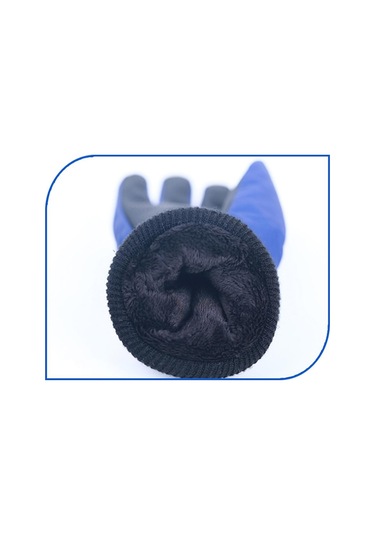 Suntek Çocuk Kayak Kış Eldivenleri Rüzgar Geçirmez Mavi-xl Mavi Xl Çok Renkli