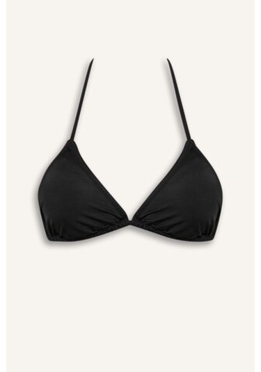 DeFacto Regular Fit Üçgen Bikini Üstü-Fall in Love T3666AZ25SMBK81