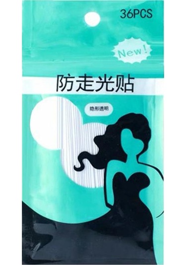 Jmsstore Kadın Çift Taraflı Vücut Bant 36 Adet Şeffaf