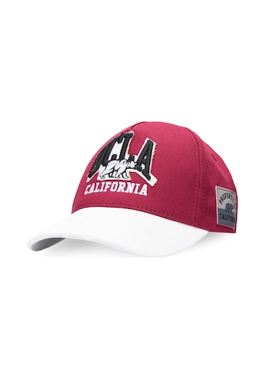 Ucla Dellwood Bordo Baseball Cap Nakışlı Unisex Şapka Bordo