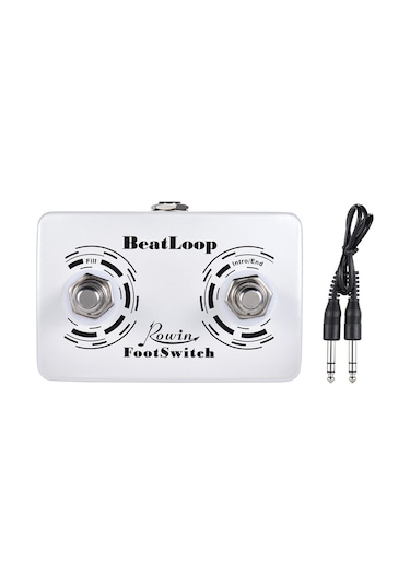 Rowin Beatloop Çift Ayak Pedalı Ayak Anahtarı Pedalı