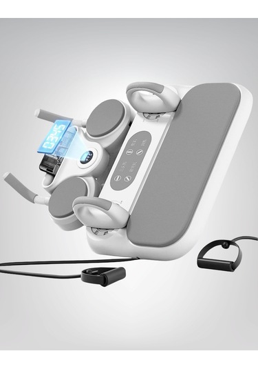 Ev Tipi Tekerlekli Pilates & Fitness Egzersiz Istasyonu Şınav, Mekik, Direnç Bandı, Spor Aleti