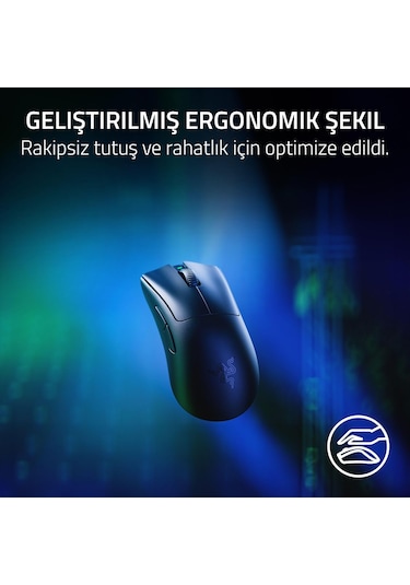 Razer Deathadder V3 Pro + Razer Hyperpolling Kablosuz Adaptör - U