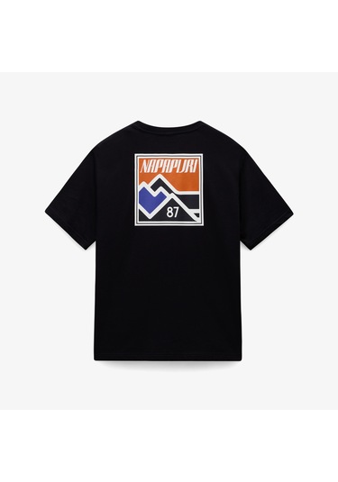 Napapijri S-guide Erkek Siyah T-shirt Np0a88v69411 Siyah