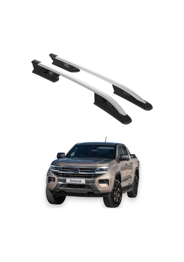 Volkswagen Amarok 2022 2023 2024 2025 Portbagaj Tavan Çitası Gri