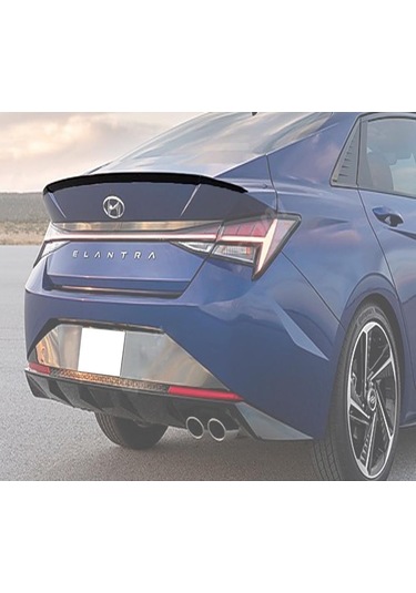Hyundaielantra 2020 Piona Black Boyalı Spoyler/Spoiler