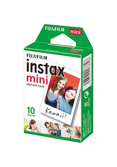 Fuji Instax Mini 7-8-9-11-25-70-90 için 10'lu Fotoğraf Filmi