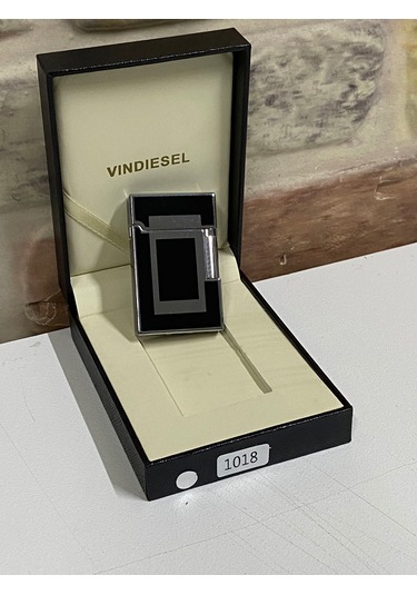 Vindiesel Marka Düz Siyah Gri Renk Kalın Kare Desenli Gazlı Model