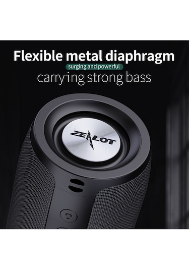 Zealot S51 Taşınabilir 10 W Tws Kablosuz Hoparlör