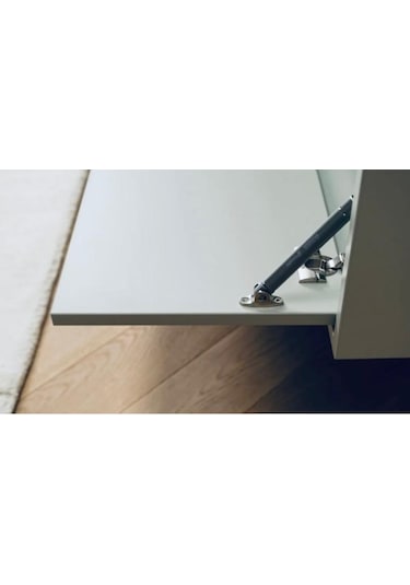 Dizayn Joy Tv Ünitesi Mat Beyaz Soft Tv Sehpası Alt Modül Beyaz 2