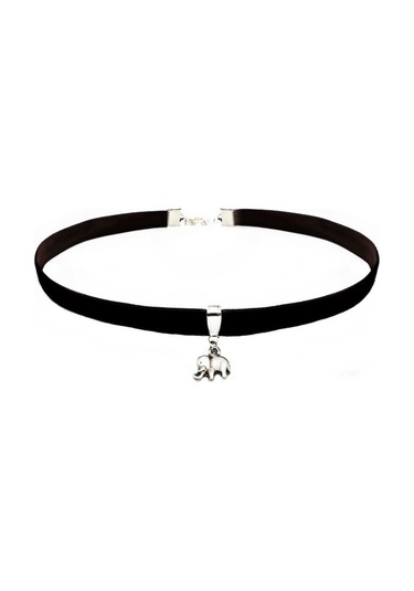 Gümş Renk Fil Choker Kadın Choker Renkli
