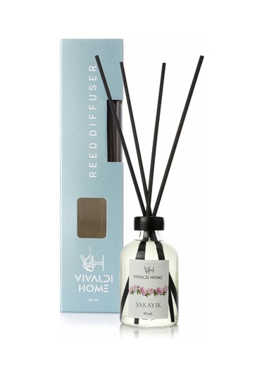 Vivaldi Home Şakayık Çiçeği Çubuklu Oda Kokusu Esansiyel Uçucu Yağ 50 ML