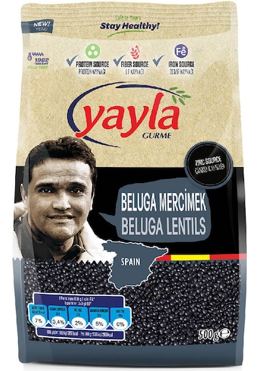 Yayla Gurme Beluga Mercimek 500 G