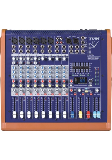 Tvm V12 Profesyonel Ses Kartlı Deck Mixer