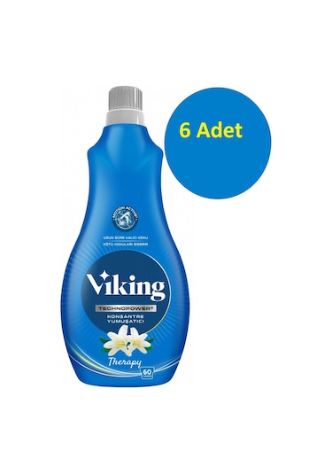 Viking Technopower Konsantre Çamaşır Yumuşatıcı Therapy 6 x 1440 ML