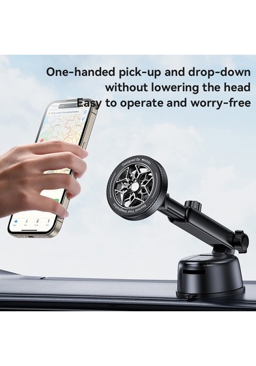 Yesıdo C266 Manyetik Araç Kontrol Paneli Telefon Tutucu Vantuz Dağı Cep Telefonu Standı