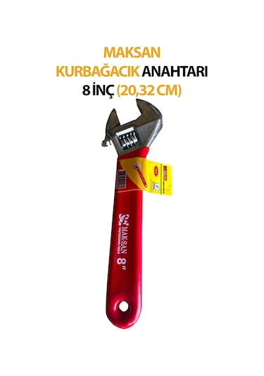 İngiliz Anahtarı Kurbağcık 8 İnç