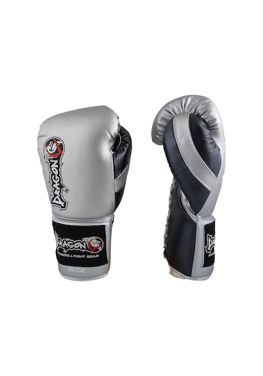 Dragondostore Dragon 30382-P Profi Bağcıklı Profesyonel Boks Eldiveni