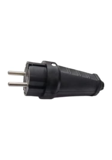Kauçuk 1 X 16 A Topraklı Erkek Fiş 220v