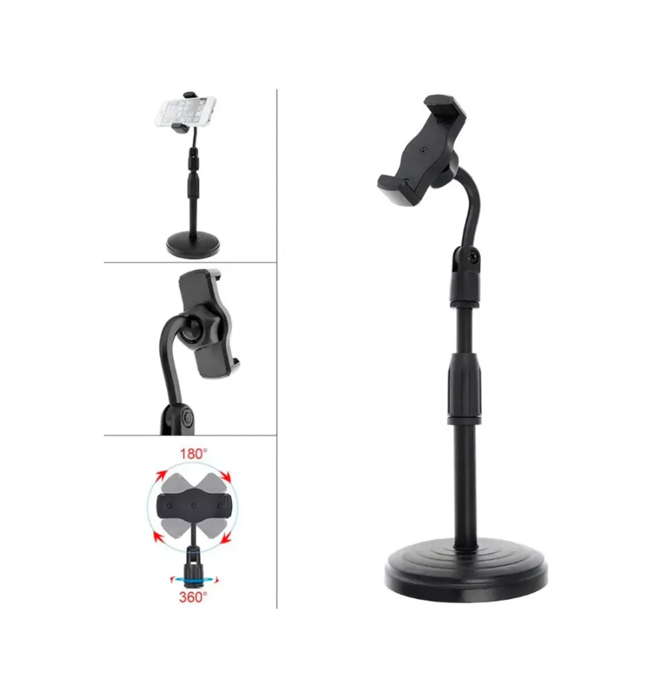 Ceholer Telefon İçin Masaüstü Yp-1 Siyah Tripod 179684628