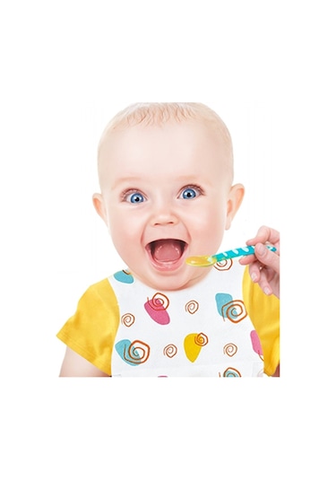 Babyjem Tek Kullanımlık Bebek Mama Önlüğü 20'li Çok Renkli