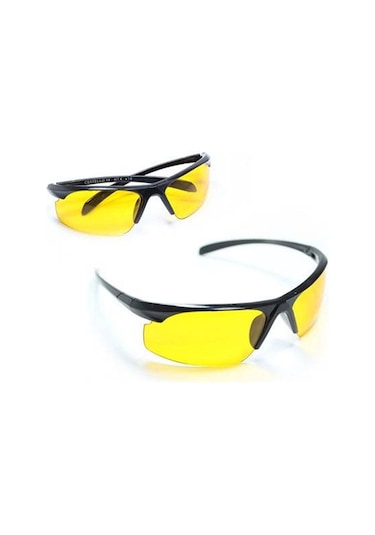 Yeni Model Anti Far Oto ve Bisiklet Gece Görüş Gözlüğü Bez ve Kıl