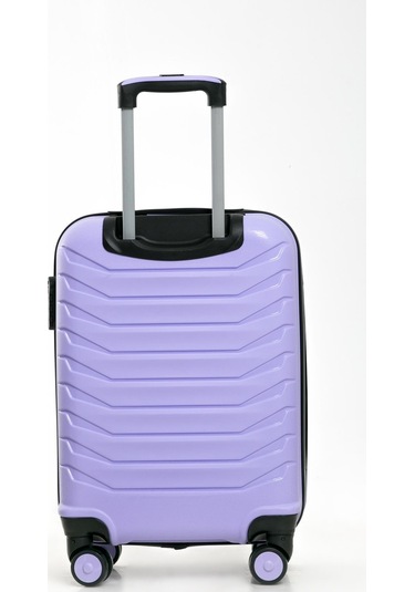Yefa Pp Polipropilen Kırılmaz Kabin Küçük Boy Valiz Lila