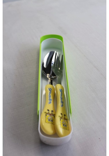 Oky 2'li Çocuk Mama Kaşık GÜmüş