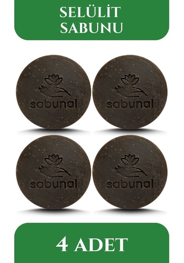 Sabunal Selülit Sabunu 4 Adet - Cilt Sıkılaştırıcı Sabun