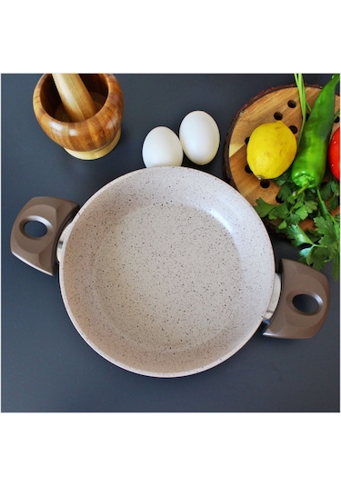 Gülsan Safran Granit Tava Sahan Tavası 18 CM