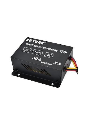 Xuyuan 380w Düşürücü Dönüştürücü 24v - 12v 30a Otomotiv Dc Güç Buck Dönüştürücü